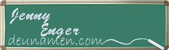 Jenny Enger Visitenkarte